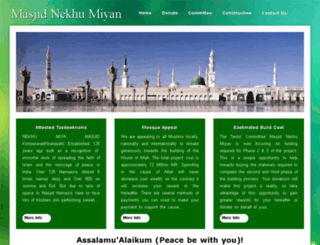 masjidnekhumiyan.com screenshot
