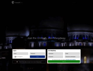masjidway.com screenshot