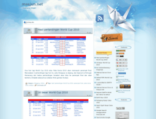 masjun.net screenshot