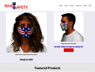 mask4safety.com screenshot