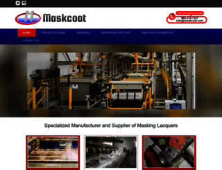 maskcoat.com screenshot