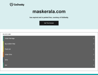maskerala.com screenshot