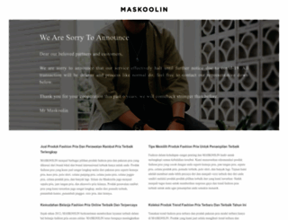 maskoolin.com screenshot