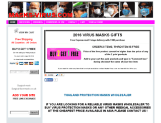 masks-virus.com screenshot