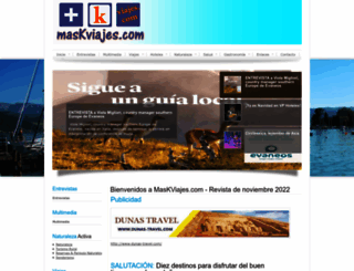 maskviajes.com screenshot
