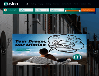 maslen.co.uk screenshot