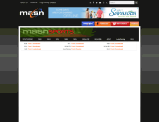 masn.stats.com screenshot