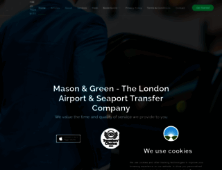 masonandgreen.co.uk screenshot