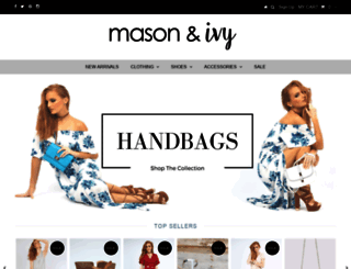 masonandivy.com screenshot