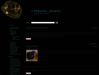 masonicjewelryblog.com screenshot
