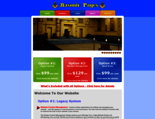 masonicpages.com screenshot