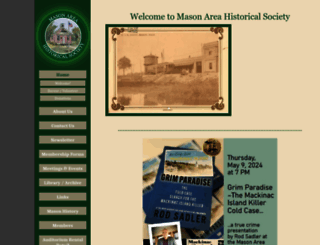 masonmuseum.org screenshot