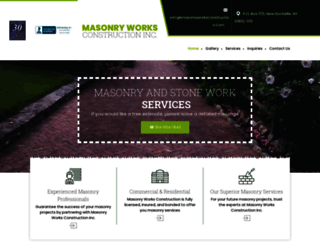 masonryworksconstruction.com screenshot