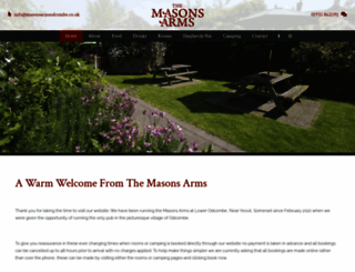 masonsarmsodcombe.co.uk screenshot