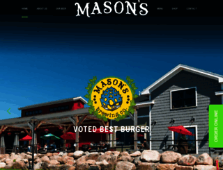masonsbrewingcompany.com screenshot