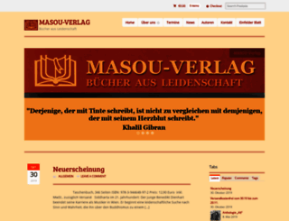 masou-verlag.de screenshot