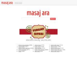 masozinci.masajevde.com screenshot