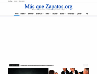 masquezapatos.org screenshot