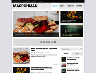 masrohman.com screenshot