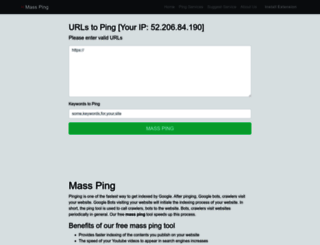mass-ping.info screenshot