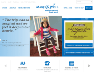 mass.wish.org screenshot