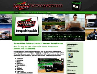 massachusettsbatteries.com screenshot