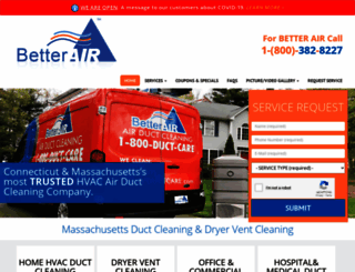 massachusettsductcleaning.com screenshot