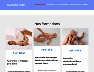 massage-bebe.net screenshot