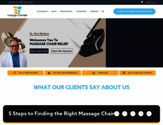 massage-chair-relief.com screenshot