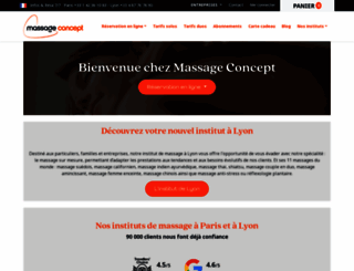massage-concept.fr screenshot