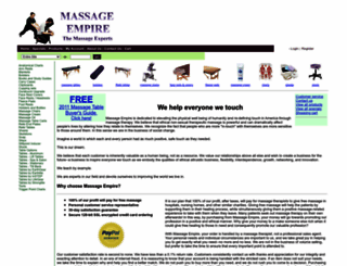 massage-empire.com screenshot