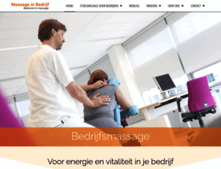 massage-in-bedrijf.nl screenshot