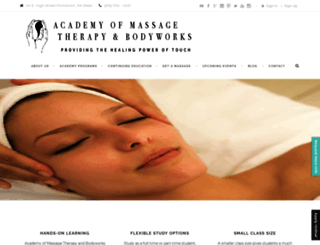 massage-training.net screenshot