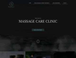 massagecareclinic.com screenshot