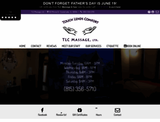 massagecrystallakeil.com screenshot