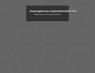 massageenvy.claytonkendall.com screenshot
