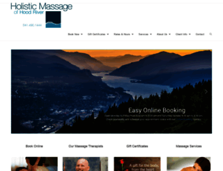massagehoodriver.com screenshot