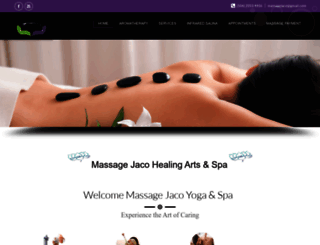 massagejaco.com screenshot