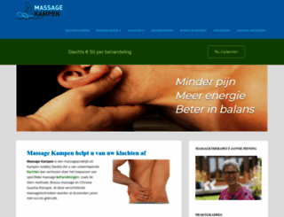 massagekampen.nl screenshot