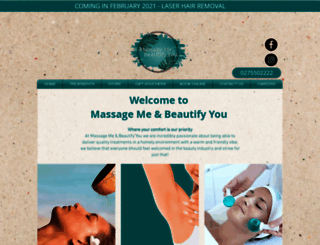 massageme.net.nz screenshot