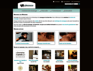 massageo.fr screenshot