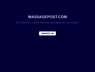 massagepost.com screenshot