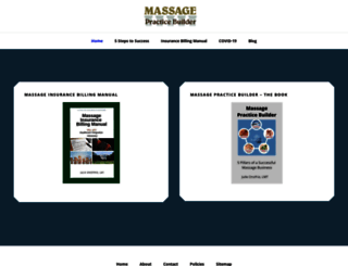 massagepracticebuilder.com screenshot