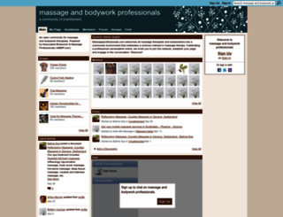 massageprofessionals.com screenshot