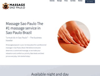 massagesaopaulo.com screenshot