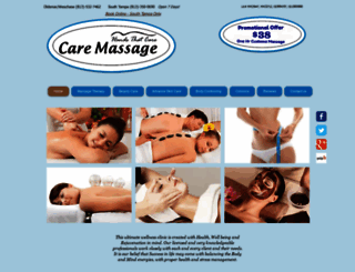 massagesouthtampa.com screenshot