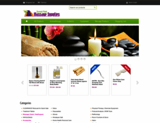 massagesupplies.com screenshot