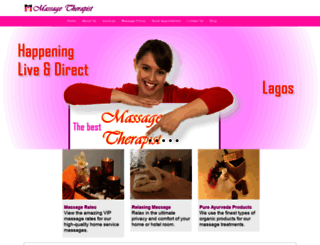 massagetherapist.com.ng screenshot