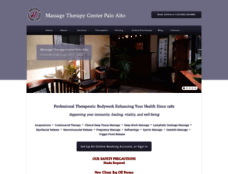 massagetherapypaloalto.com screenshot
