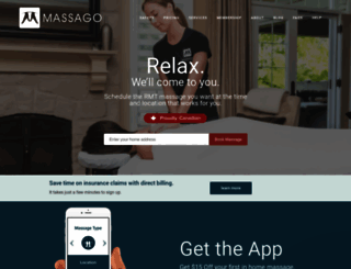 massago.ca screenshot